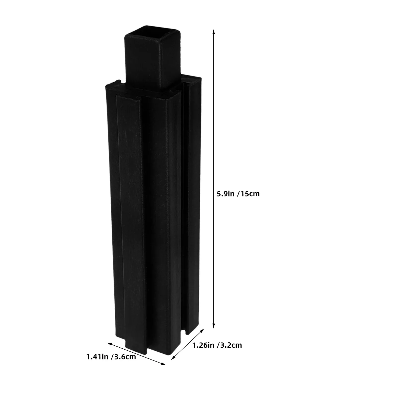 12Pcs Plastic Raised Garden Bed Support Columns Modular Interlocking Planter Box Legs Balcony Stand for Vegetable Herb Flowers view 2