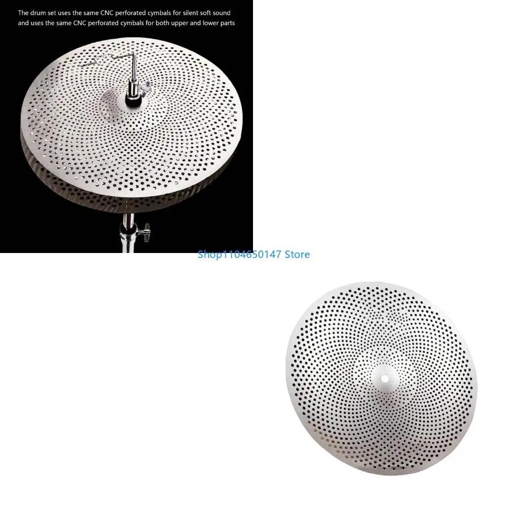 Noise Reducing Cymbal Durability Maintains Authentic Tone For Musicians
