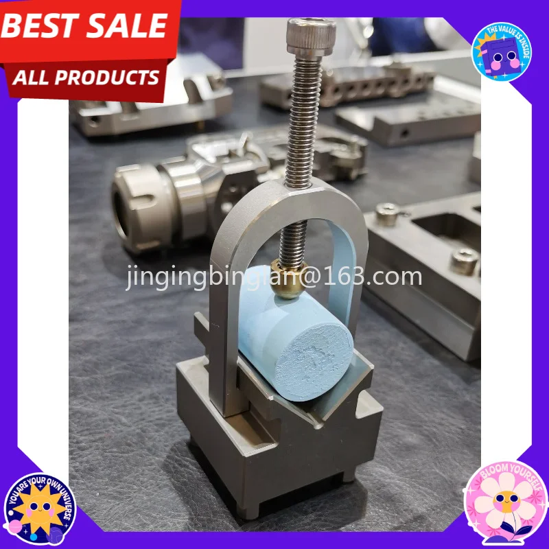 2026 Hot-selling stainless steel V-block with V-table stainless steel precision fixed round bar correction fixture scribing
