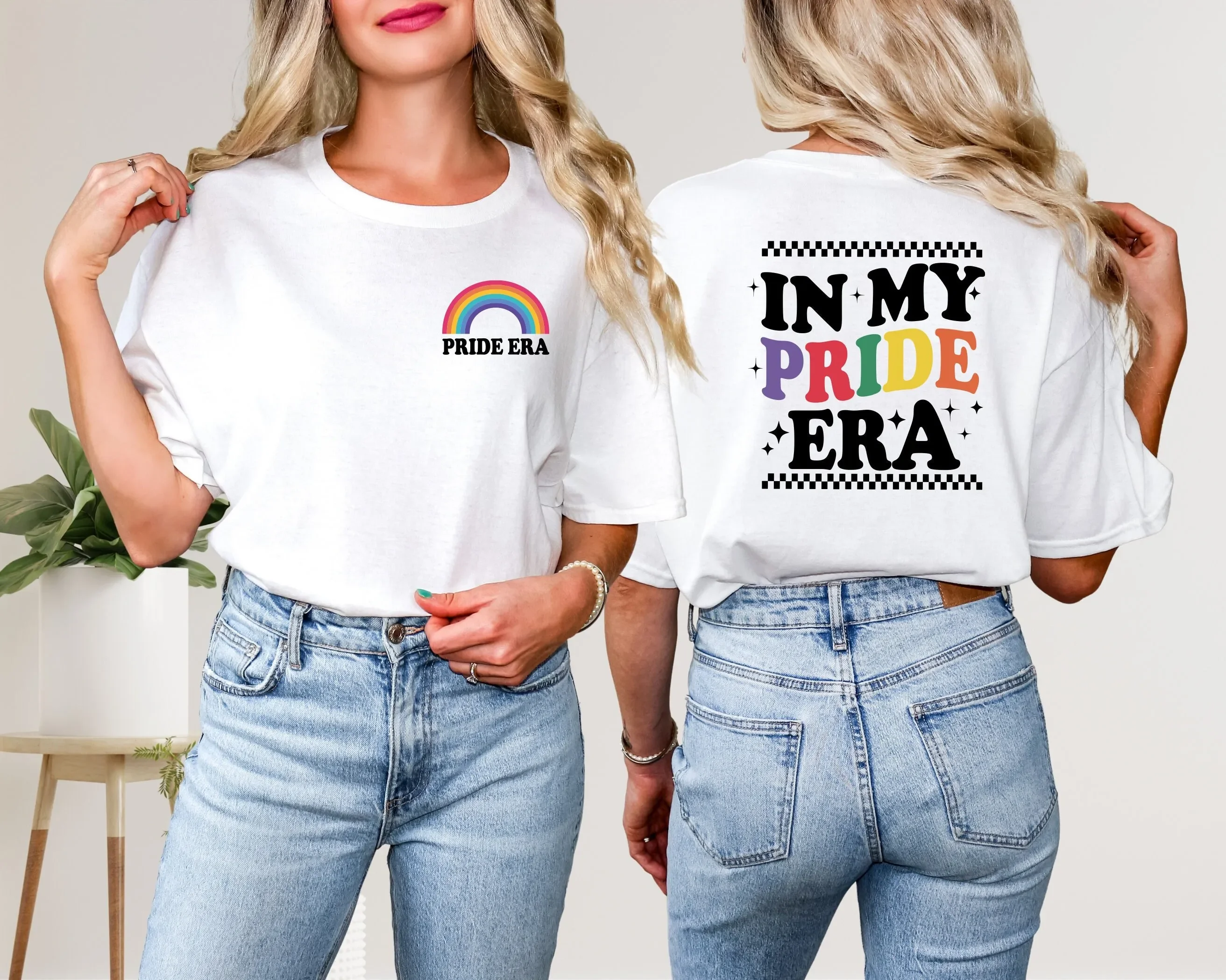 In My Pride Era T Shirt Lgbtq Month Rainbow Lgbt Gay Parade Equality Support