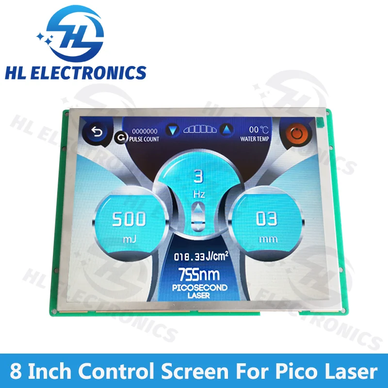 8 Inch Control Screen For Nd Yag Pico Laser Machine