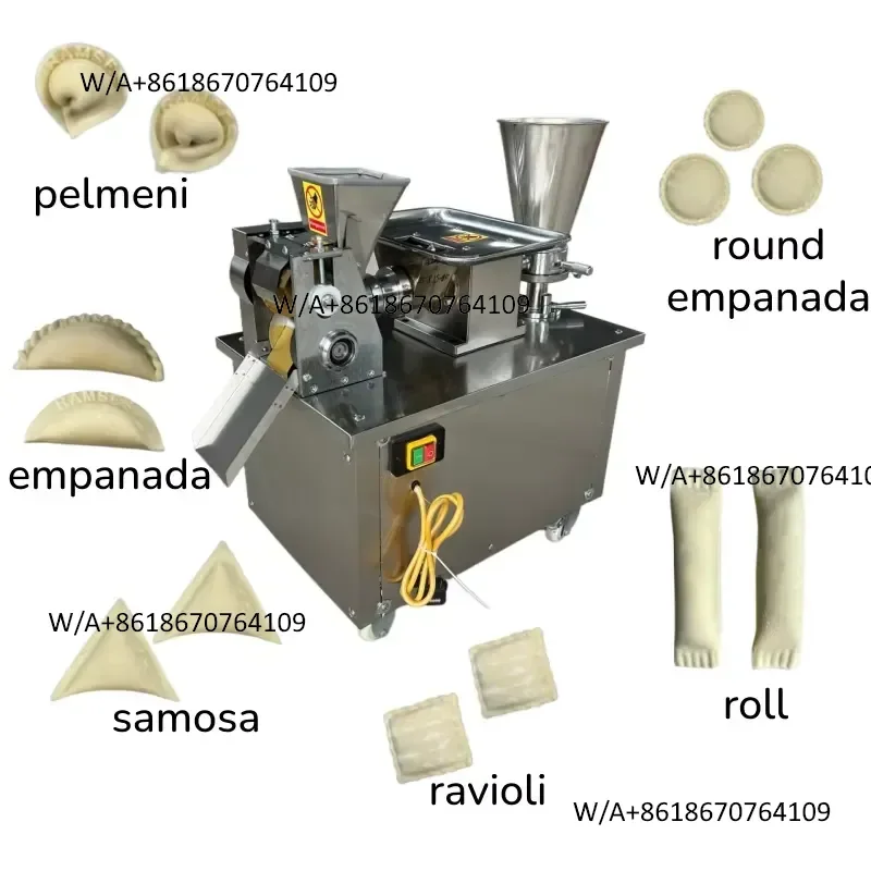 Annual Promotion Gyoza Dumpling Machine Chinese Fully Automatic Curry Puff Machine Malaysia Electric Chinese Dumpling Machine