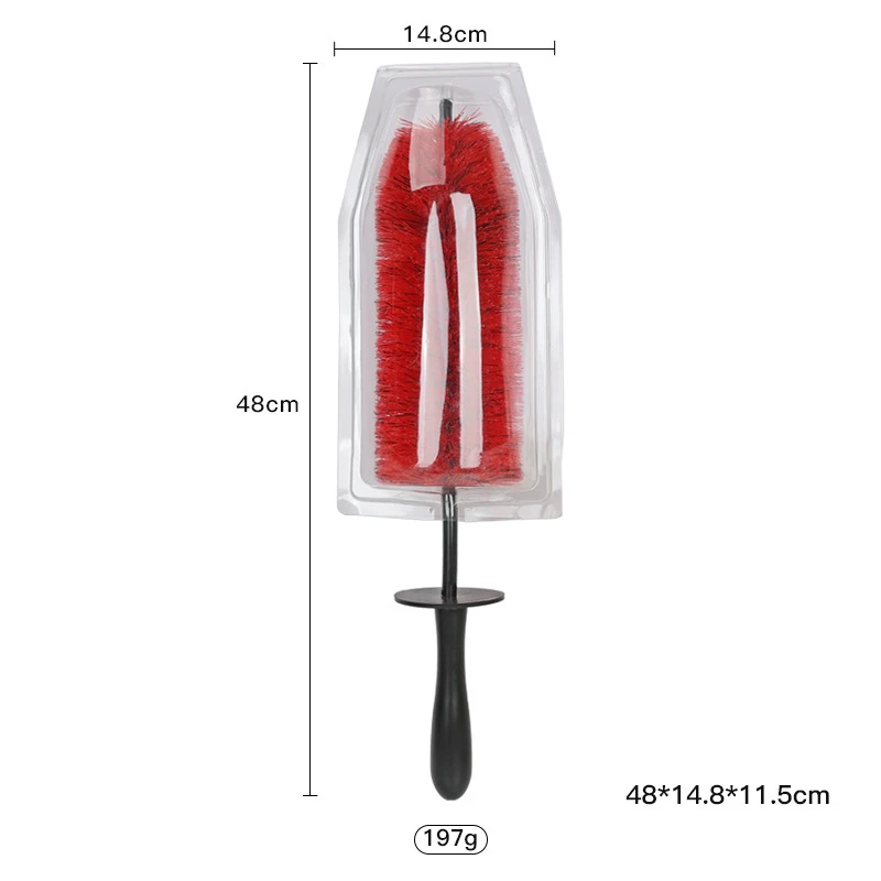 Soft Car Wheel Rim Tire Cleaning Brush Cleaner Non Scratch Car Detailing Washing Tool Soft Bristle Cleaner Car Cleaning Brush