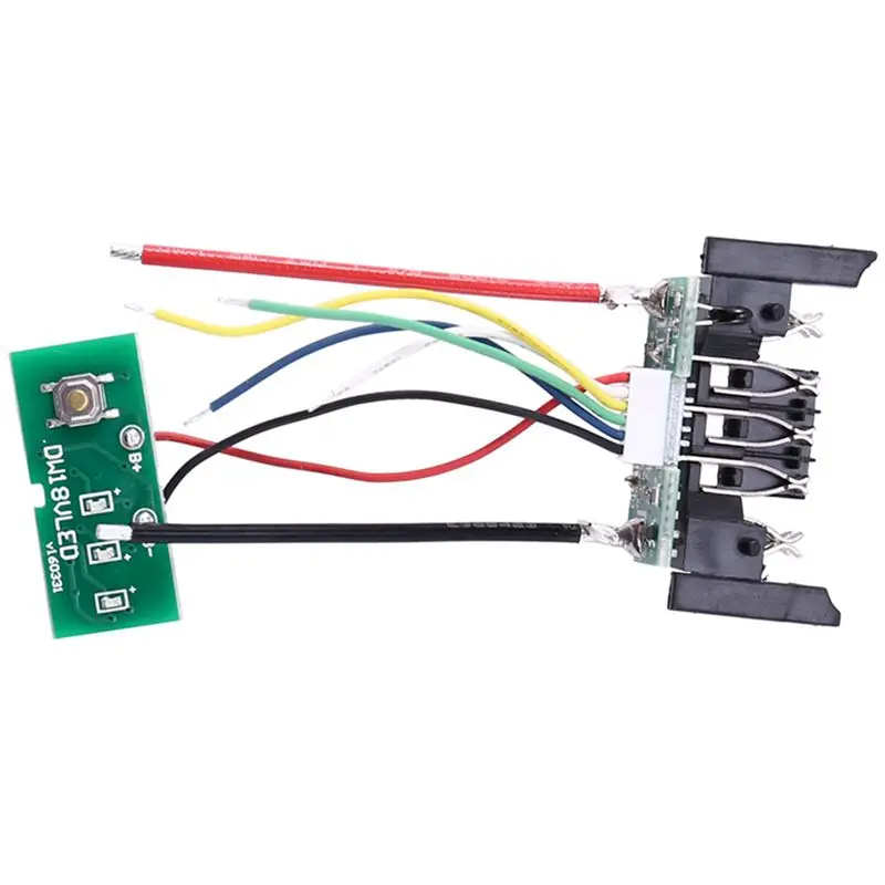 THIVN-6Pcs DCB200 Li- Battery PCB Charging Protection Circuit Board For 18V 20V DCB201 DCB203 DCB204