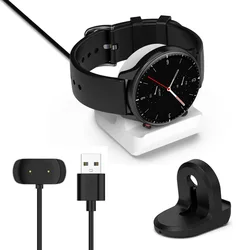 Silicone Stand with Charger for Amazfit GTR Mini / 2 / Bip 3 5 / GTR 2e/ GTS2/ GTS 2e/ GTS2/ GTS4 Mini/ Pop Pro/Bip U/ T-REX Pro