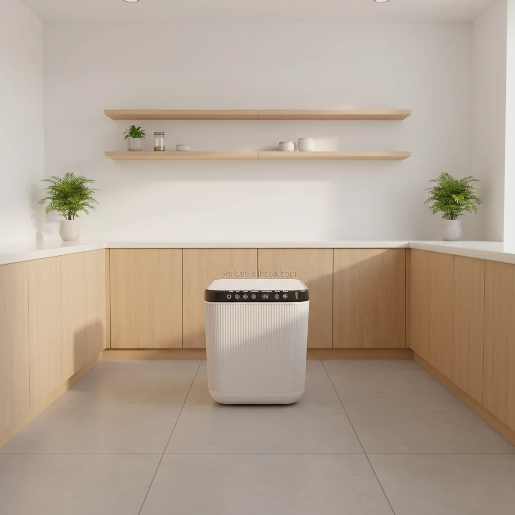3L Electric Composter for Kitchen Smart Compost Bin Odorless Low Noise Auto-Cleaning Food Waste Disposer