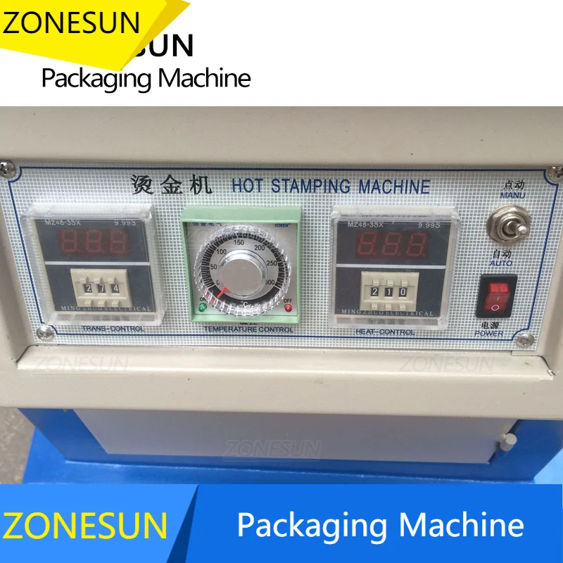 ZONESUN ZS-CP210 Semi-Automatic Medical Pill Tablet Blister Sealing Packing Machinery for Tablet Die Pill Capsule