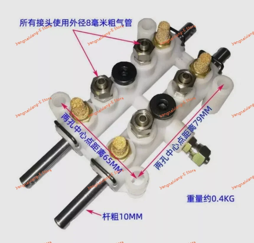 Air Control Valves Foot Pedal Valve for Tire Changer Machine Double Pedal Valve Cylinder Controlling Valve Switch Tire Changing