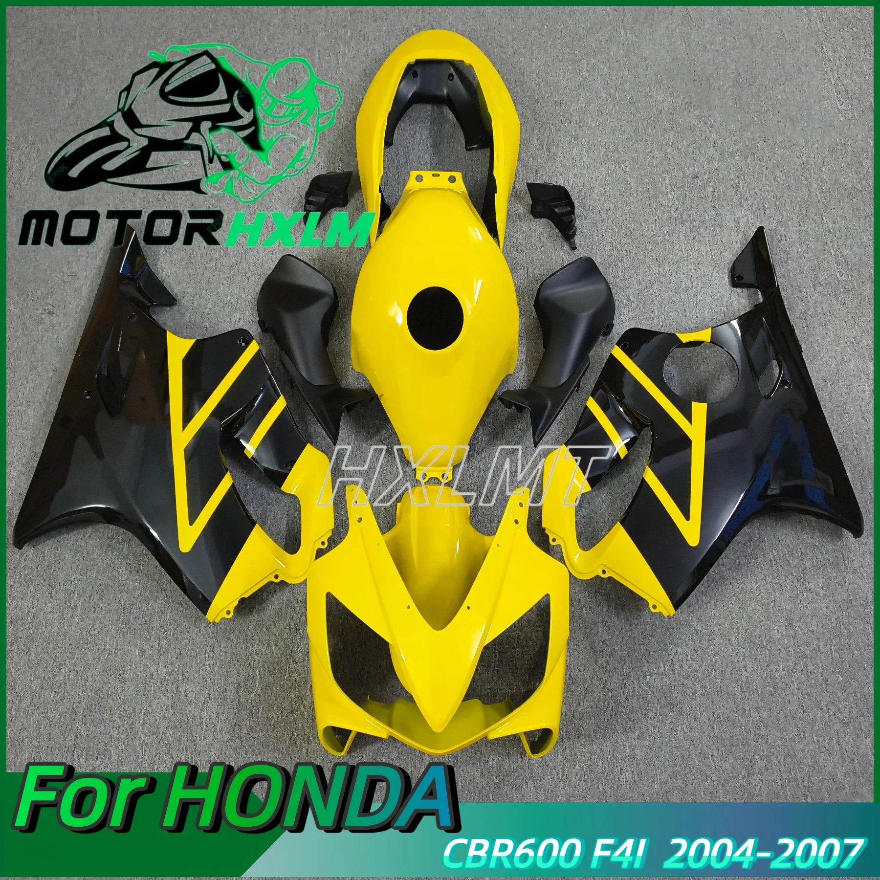 Motorcycle Fairing Kit ABS Plastic Body Injection Fairings kits For CBR 600 CBR600F CBR600 F4I 2004 2005 2006 2007