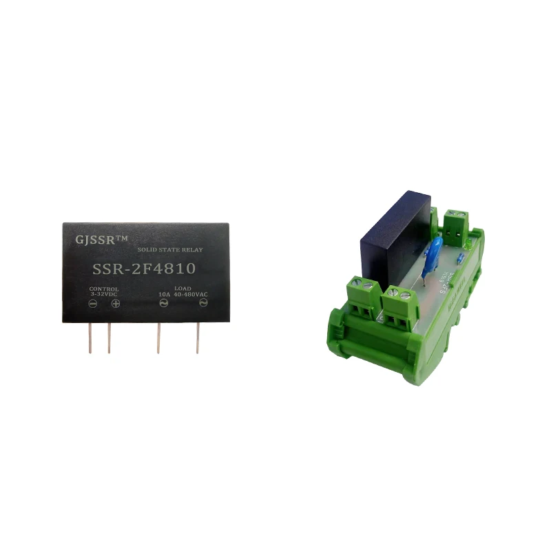 DC Control AC Small Solid State Relay Single Row PCB Pin Type 3A 5A 10A Dual 5A Rail Module