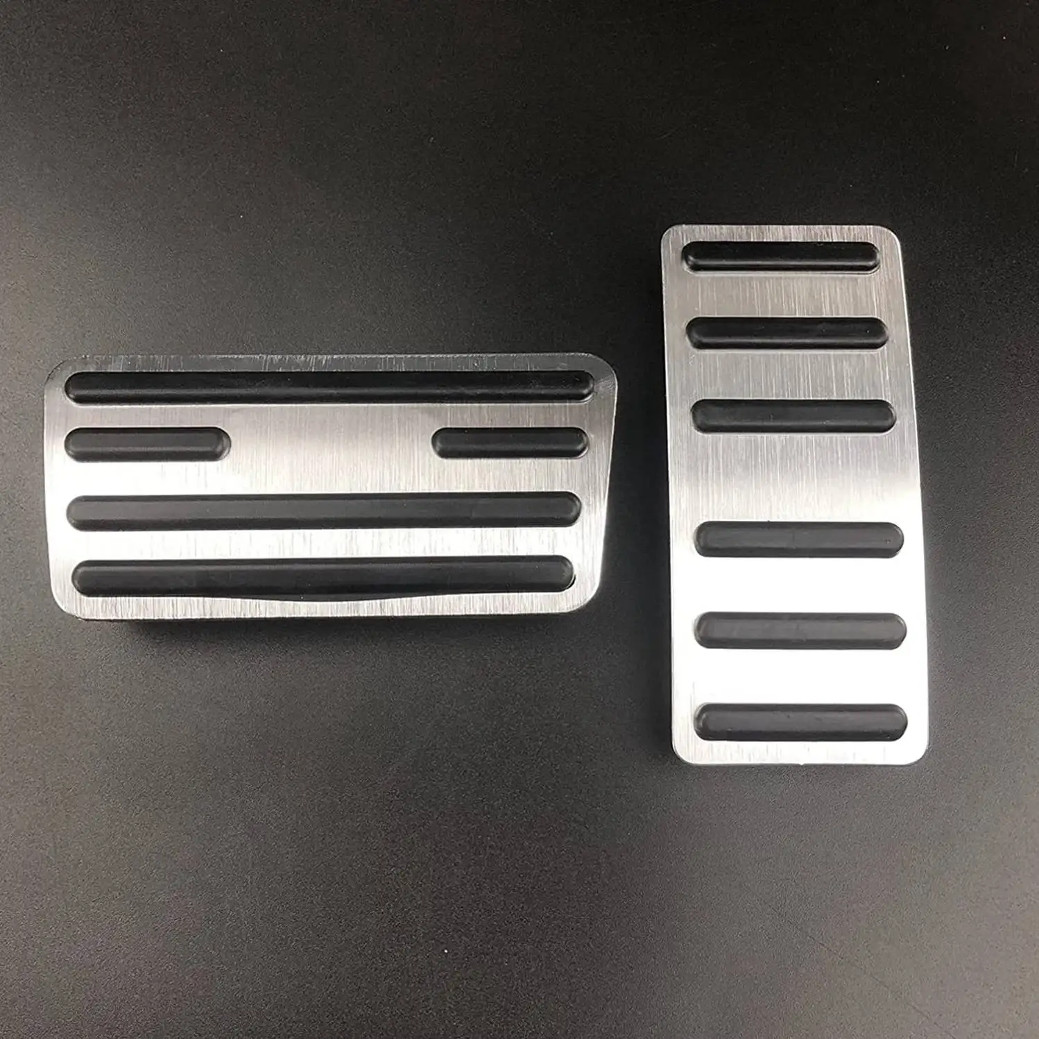 

ABHY-Aluminum Brake Accelerator Gas Pedal Cover For NISSAN NAVARA TERRA Xterra 2016+ Accessories, Anti Slip Foot Pedal Pad