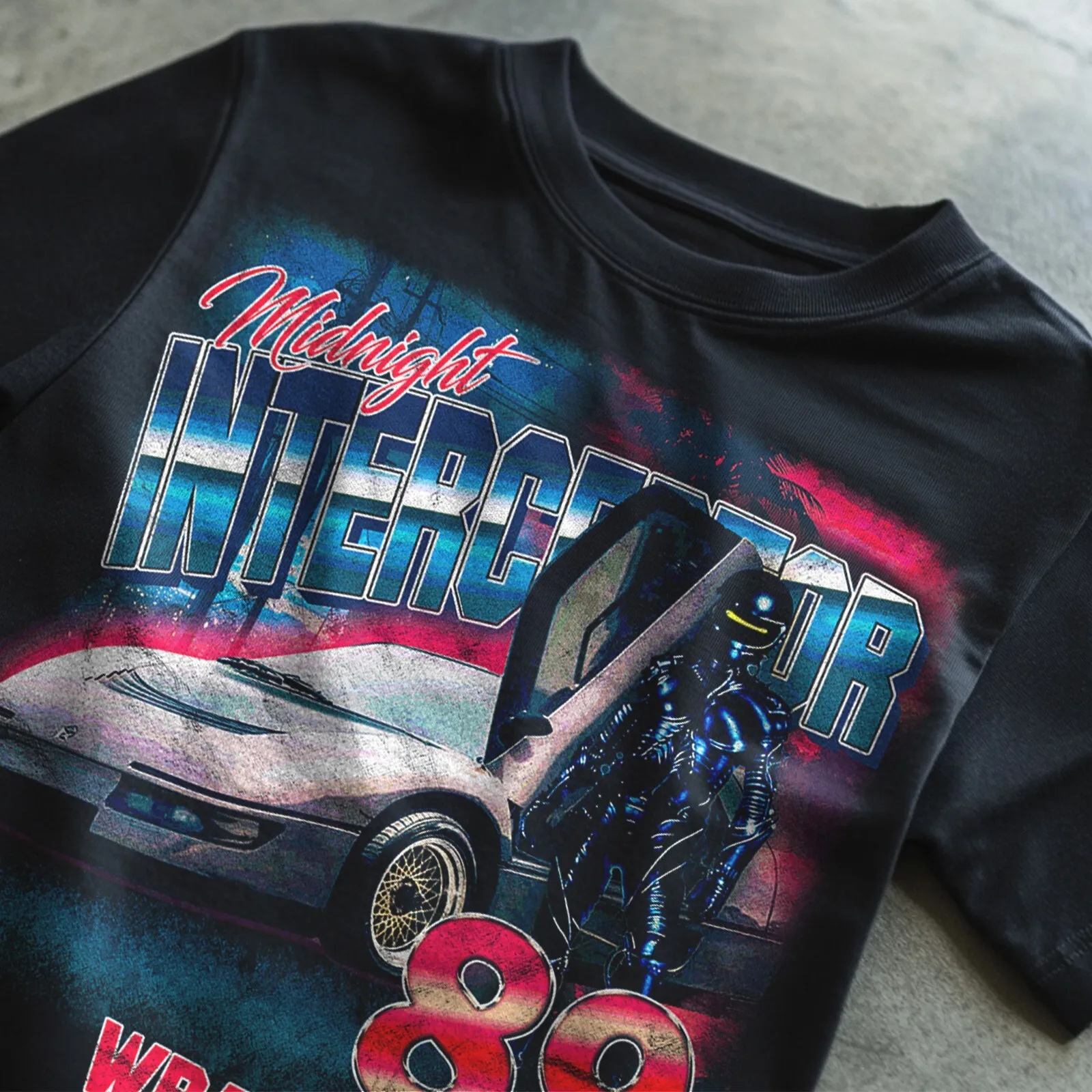 Wraith Interceptor TshirtOversize Gym T Shirt Cotton Men Hip Hop