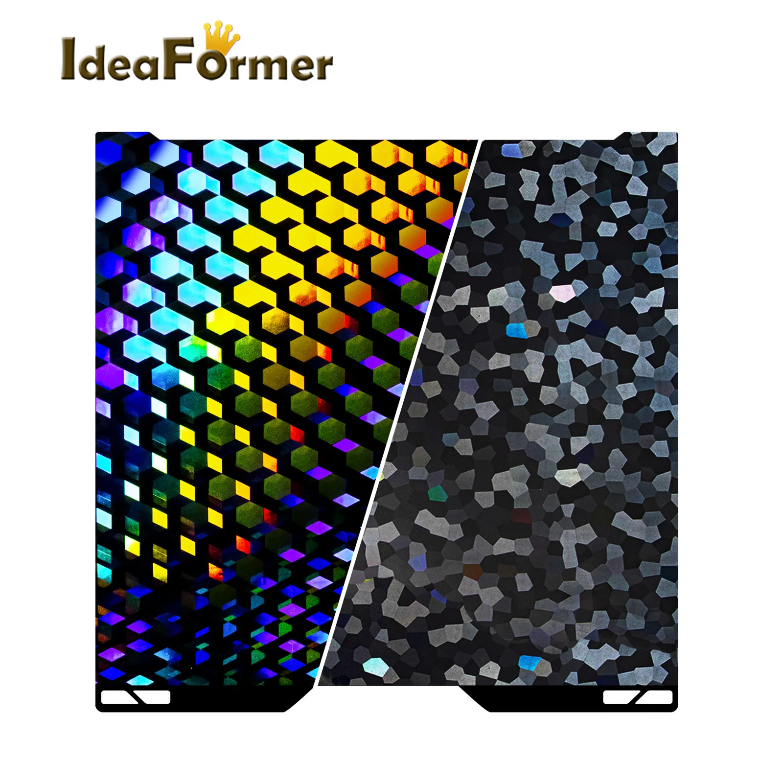 

3D Printer Heat Bed For Bambu Lab H2C 335x346 mm Build Plate Double Sided 3D Printer Patrs Textured PEG 335x346 mm Steel Plate