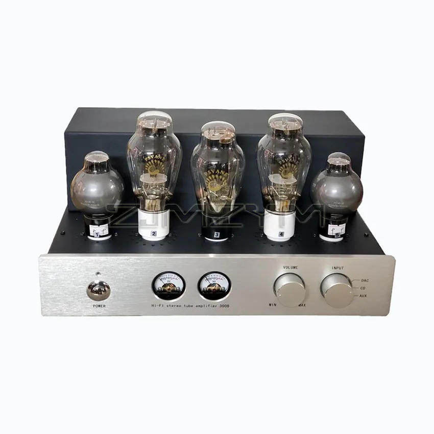 9W*2 300B Tube Amplifier Single-ended Home Theater Pure Class A HIFI Tube Sound Amplifier with 274B and Bluetooth