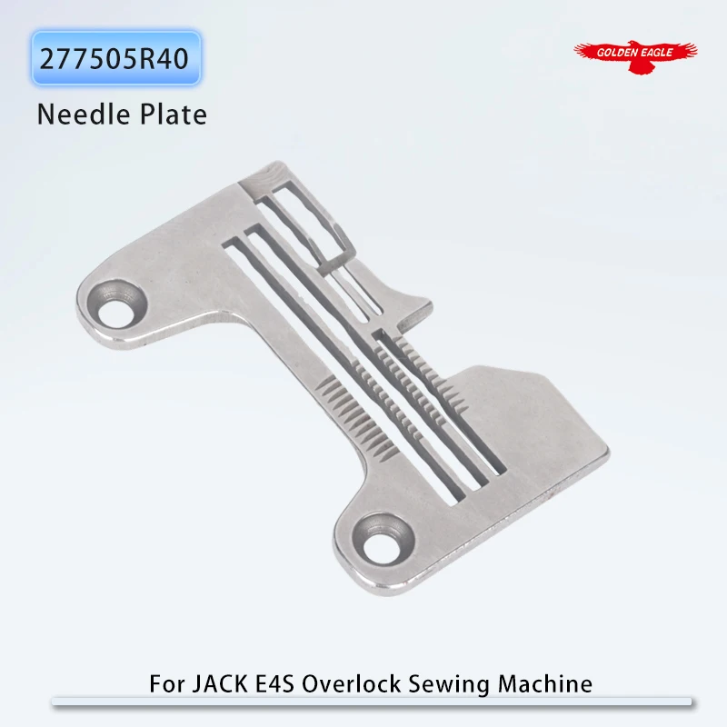 #121215004 Throat Plate Fit For JACK E4S (4 Thread) Industrial Overlock Sewing Machine Parts Genuine Quality Needle Plate