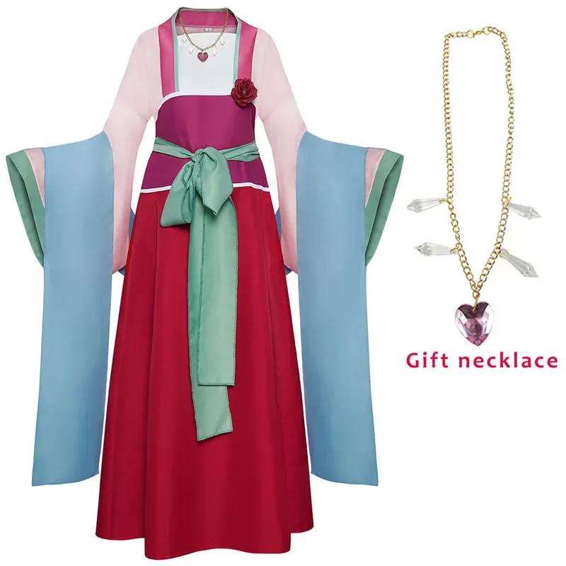 

FC6Maomao Cosplay Costume Wig Anime The Apothecary Diaries Dress Skirt Green Top Kusuriya No Hitorigoto Hairpin Halloween f@FC8！