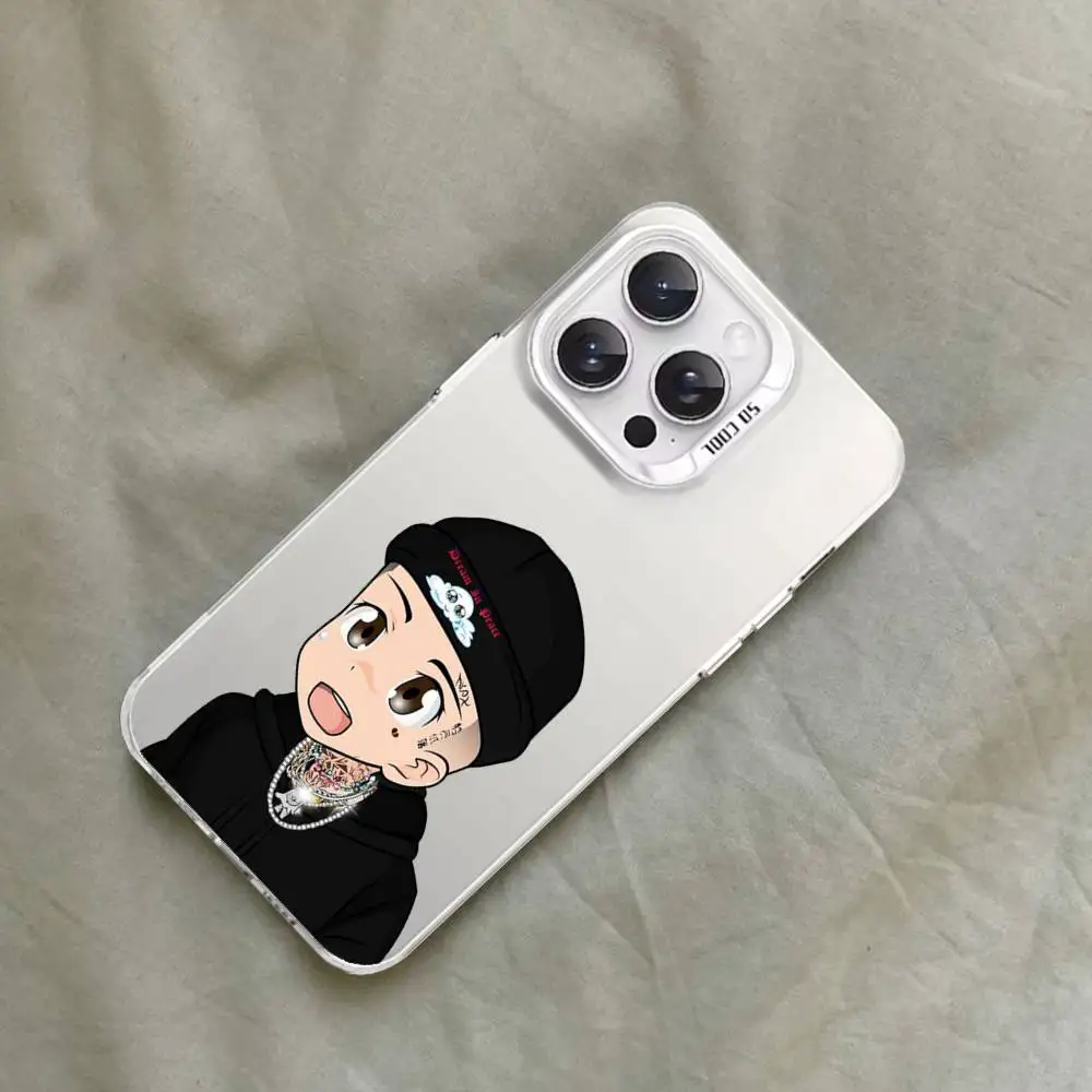 Rap Natanaels Cano Phone Case For IPhone 16 15 14 13 12 11 Pro Max Plus Color Shockproof Back Silver Cover