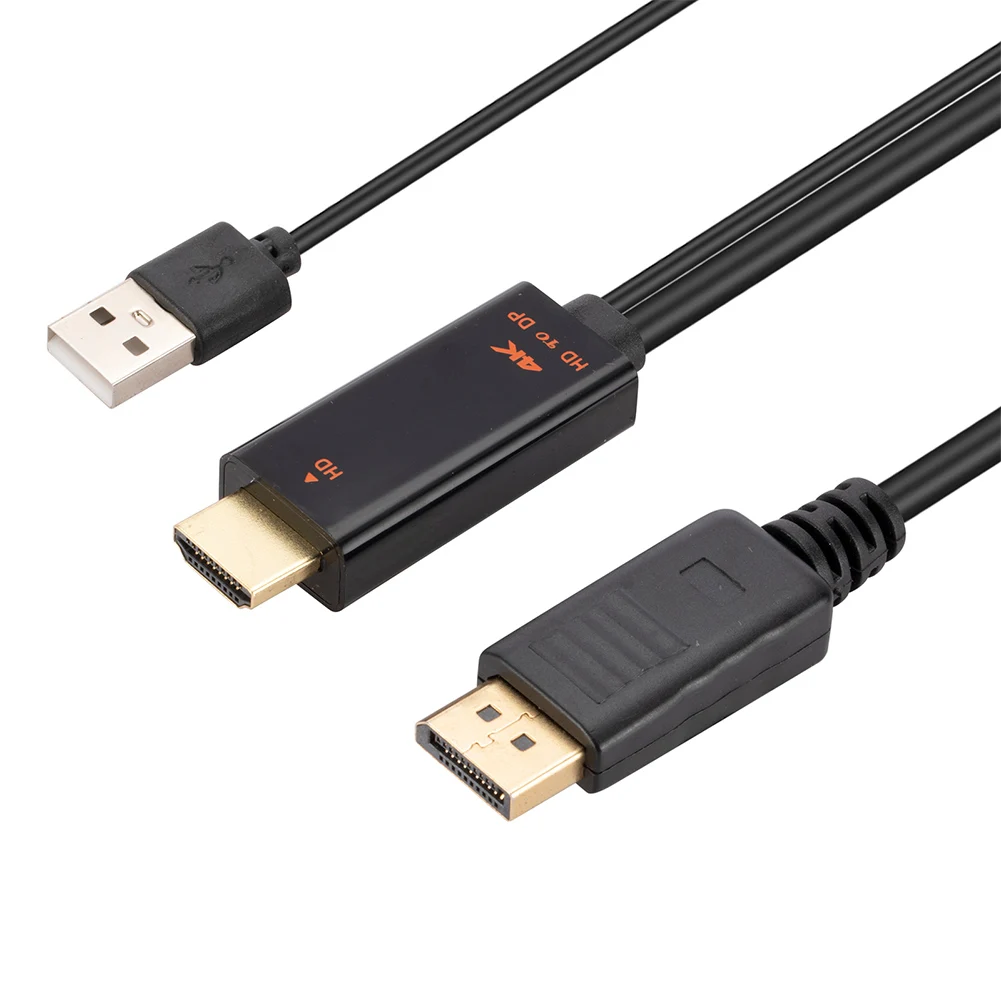 1.8 متر HDMI-متوافق مع كابل DisplayPort 4K 60 هرتز HDMI-مصدر متوافق مع كابل شاشة عرض DP HDMI-متوافق مع سلك DP #5