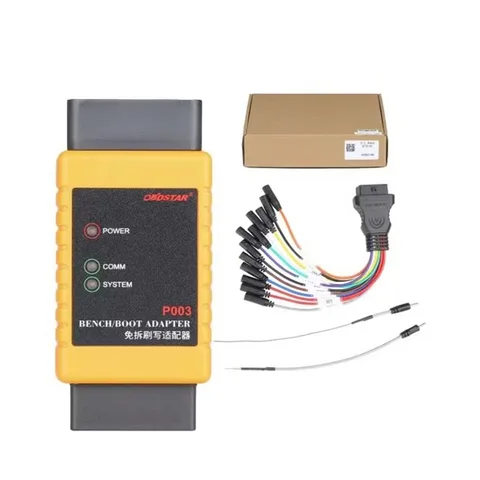 Комплект адаптеров OBDSTAR P003 Bench/Boot для чтения ECU CS PIN, работает с OBDSTAR DC706 серии X300 DP/X300 DP PLUS/DC706