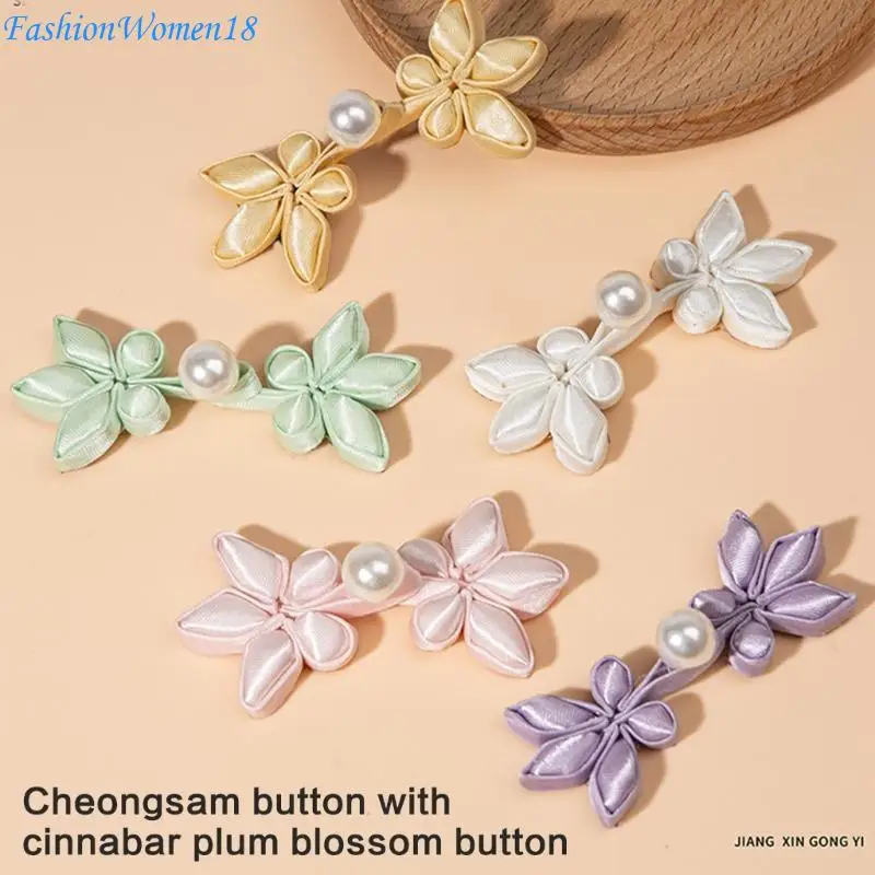 

Cheongsam Buttons Closure Sewing Buttons Fasteners for Sewing Multicolored 57BD