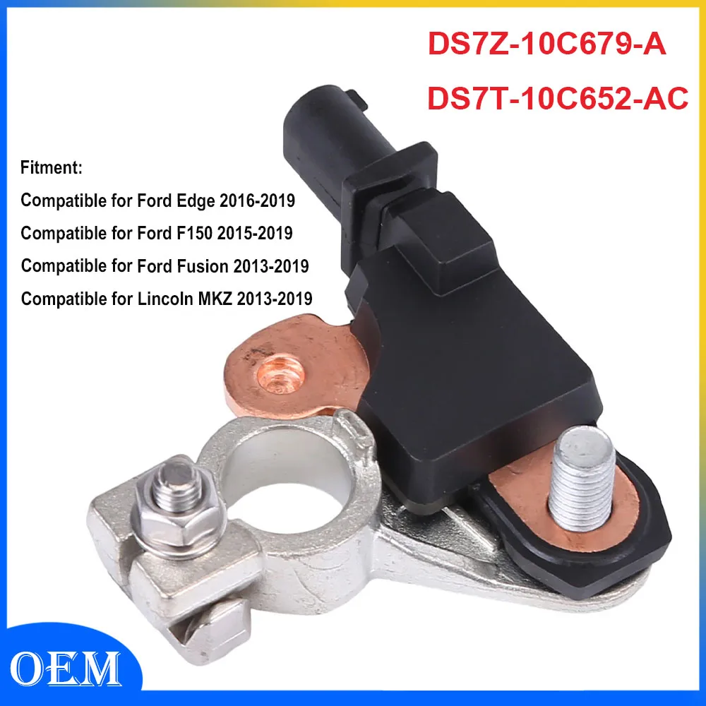 Battery Current Sensor Cable Terminal End Replaces DS7Z-10C679-A DS7T-10C652-AC Compatible for Ford Edge 2016-2019