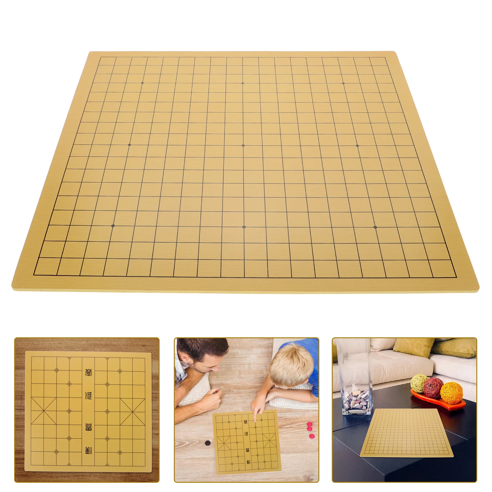 

Dual-Sided Chinese Compact Portable Chess Supplies Simple Chess Board Gobang Chessboard Dual-Use Chessboard