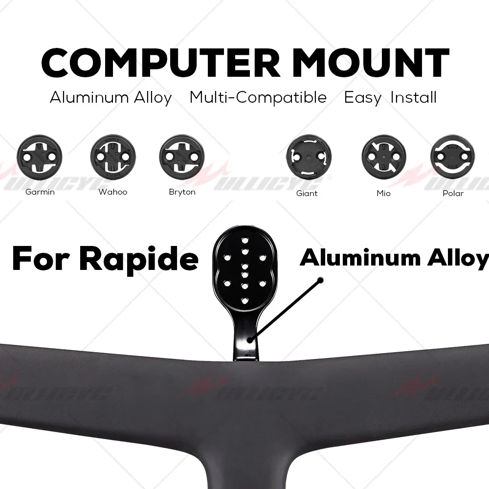 SL7 Stem Computer Mount SL7 Handlebar Mount For Garmin/Bryton/Cateye/Gopro/Light Bracket Holder Bicycle Accessories