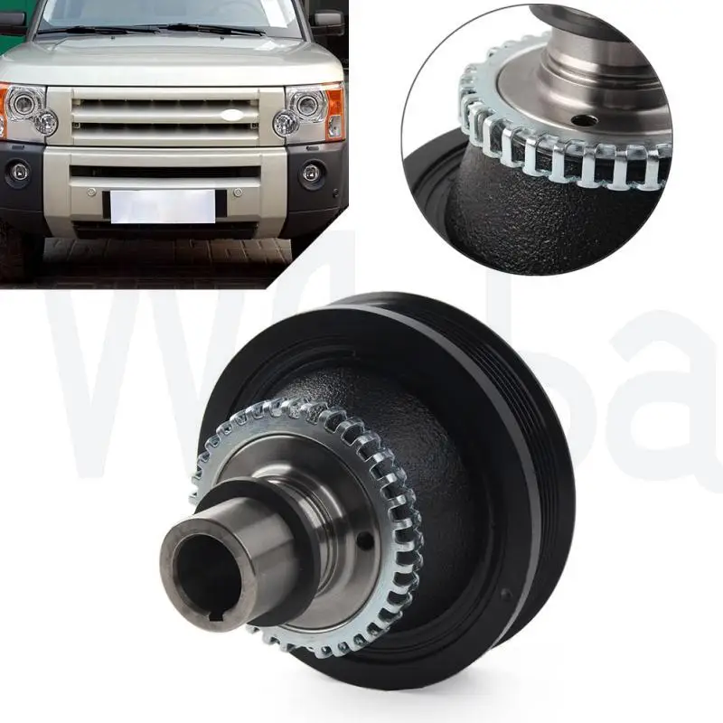 

Wooba 4.0L V6 Car Engine Crankshaft Pulley Replacement Parts For Land Rover Discovery 3 4 LR3 LR4 2005-2016 LR031685