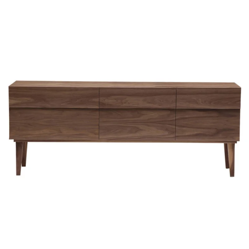 Luxury Reflection Modern Dresser Cabinet Solid Wood Sideboard for Bedroom Dining & Living Room