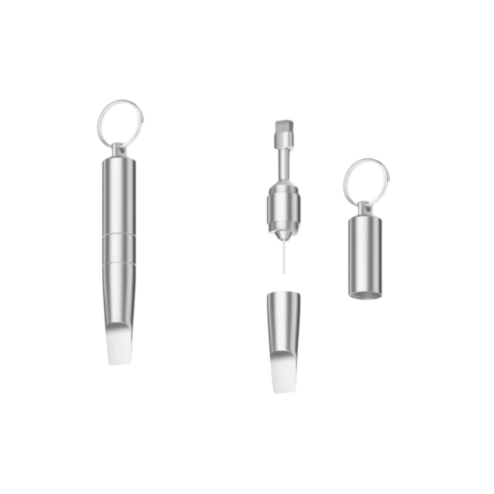 Multitool Portable Multifunction Tool Versatile Implement Cleaning Brush 3-in-1 Keychain Tool Eject Pin Headset Cleaning Brush