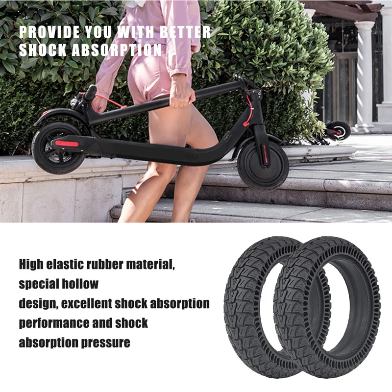 Electric Scooter Accessories 8.5X2.125 Inch Honeycomb Solid Tire Suitable For Xiaomi M365/Pro Scooter