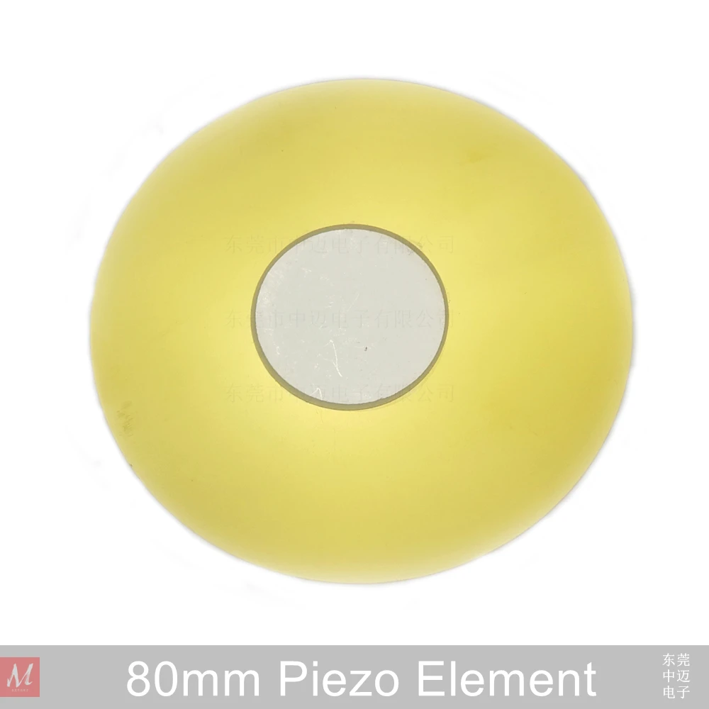 

80mm Piezo Element Diameter 80mm Piezoelectric Element