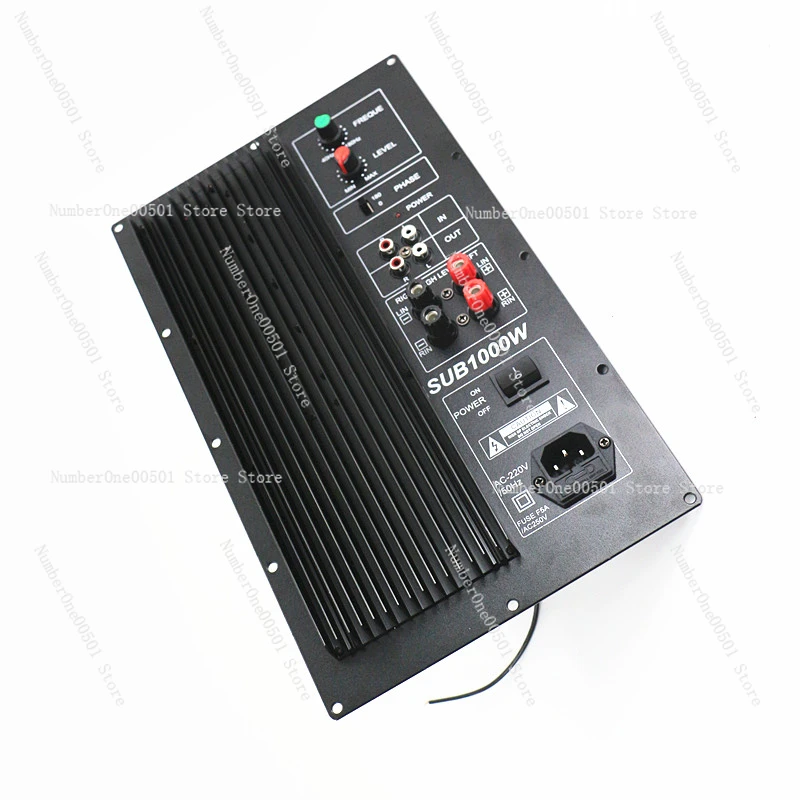 1000W high power Finished 15 inch powerful bass high-power active household subwoofer amplifier board