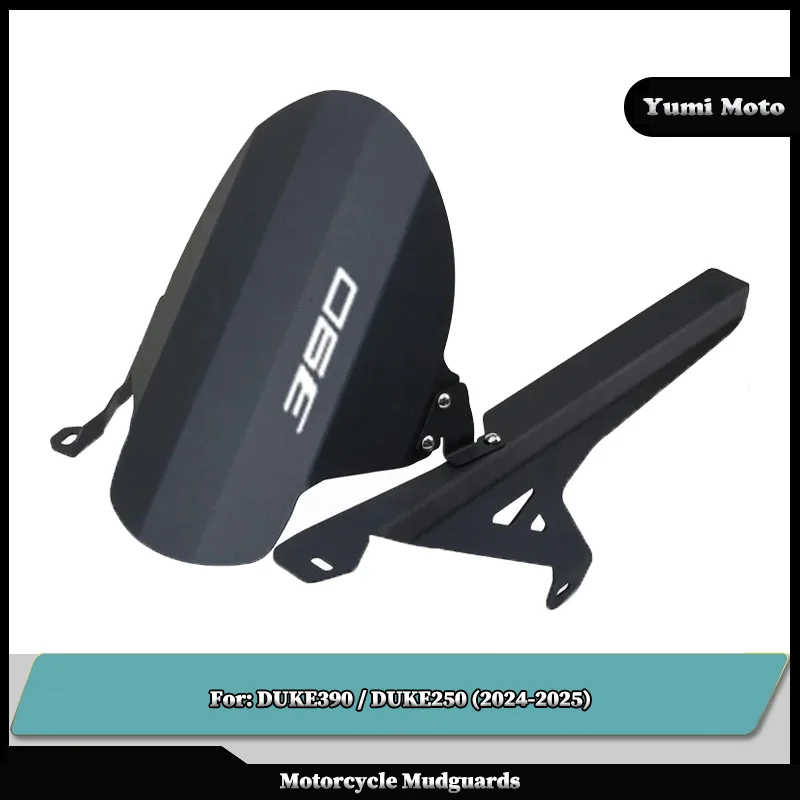 

NEW Motorcycle Accessories Rear Fender Mudguard Wheel Hugger Splash Guard CNC Bracket For KTM DUKE390 DUKE250 2024-2025