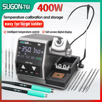 SUGON T61 400W Soldering Station C470/245/210 Electronic Soldering Iron Large Solder Precision welding Phone PCB BGA Repair Tool