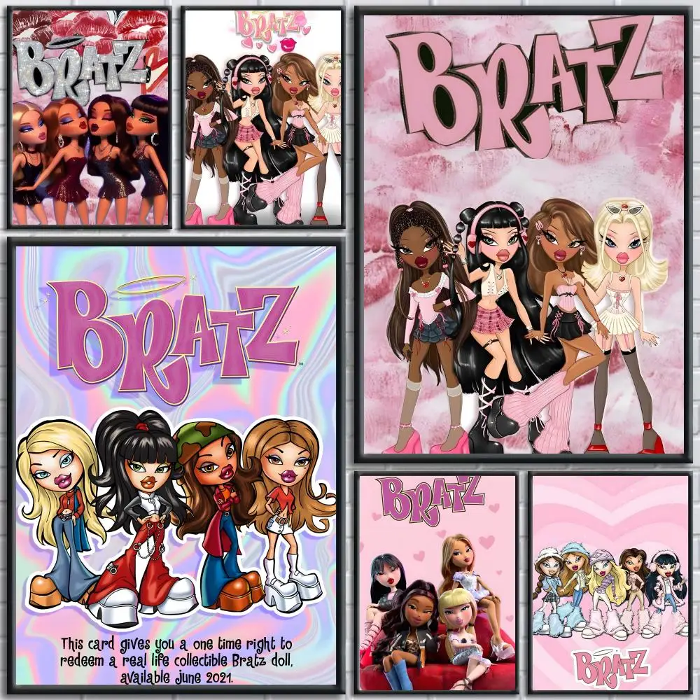 

Popular Cool B-bratz Doll Poster Trendy And Easy-to-Apply Wall Art Stickers For Home Decor And Dorm Room Walls