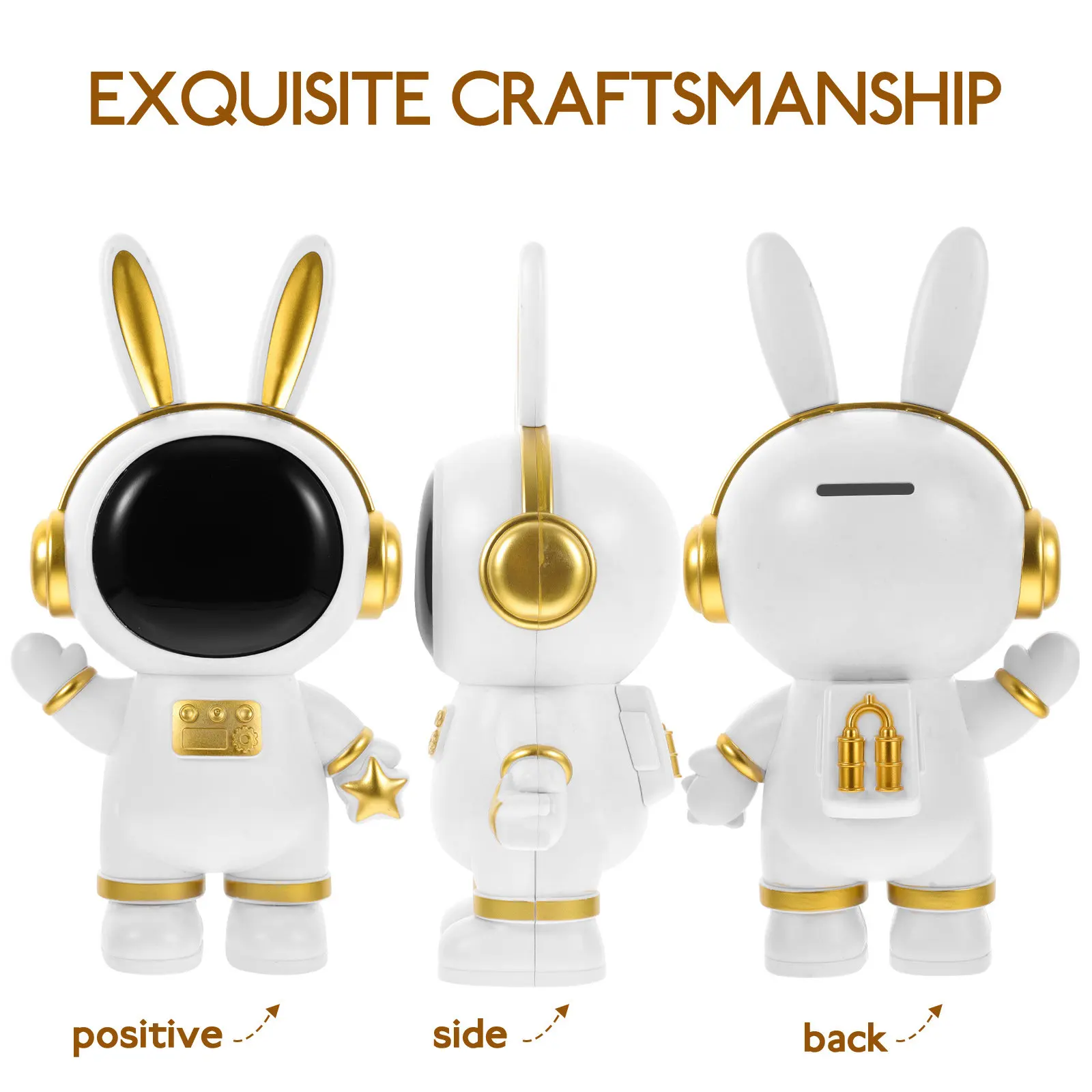 

Милая копилка в форме кролика для детей, для формирования привычки к накоплению, настольный декор для дома, подарок на День рождения, Рождество, Новый год