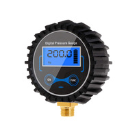 0-200PSI Digital Tyre Tire Air Pressure Gauge LCD Manometer Pressure Gauge With LED Light For Car Truck Motorcycle Hot Sale 2024