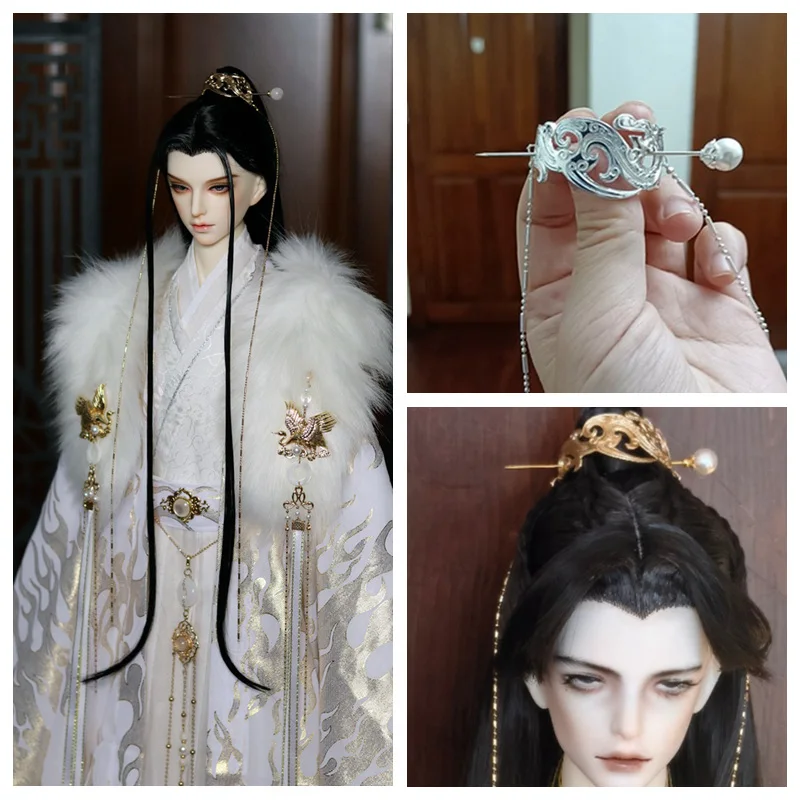 

1/3 Scale BJD SD Doll Wig Accessories Ancient Costume Hairwear Hair Crown Accessories For BJD/SD SD13 Girl SSDF Uncle C1096