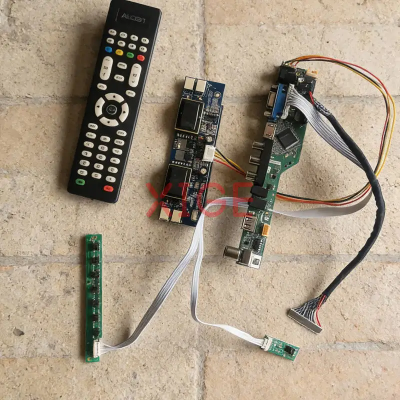 

Matrix Controller Drive Board Fit M215H1 M215HW03 CLAA215FA01 M215HW01 HDMI+VGA+AV+USB 4CCFL 1920x1080 1920*1080 LVDS 30-Pin Kit