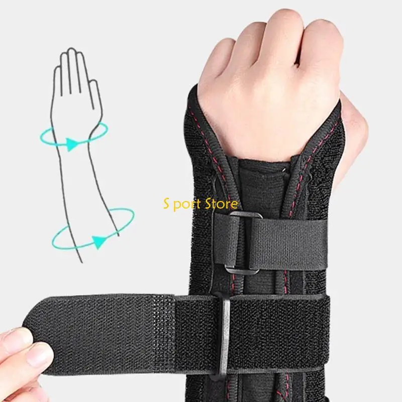 U2JB Wrist Brace for Carpal Tunnel Relief-Wrist Splint Carpal Tunnel Brace for Left or Right Hand Support Forearm Brace