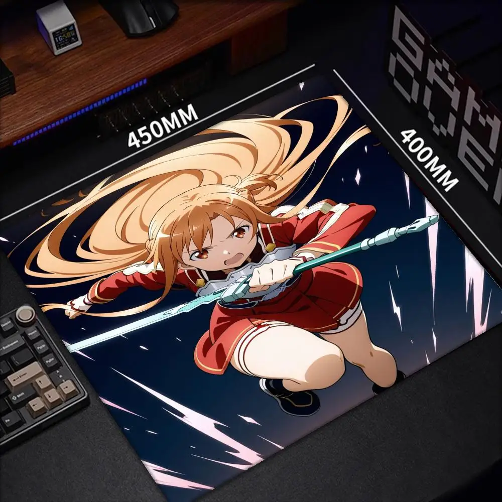

Anime S-Sword Art online Kirito Mouse Pad Game Laptops Small Wrist Protector Supplies Desk Accessories Luxury Notebook Accessori