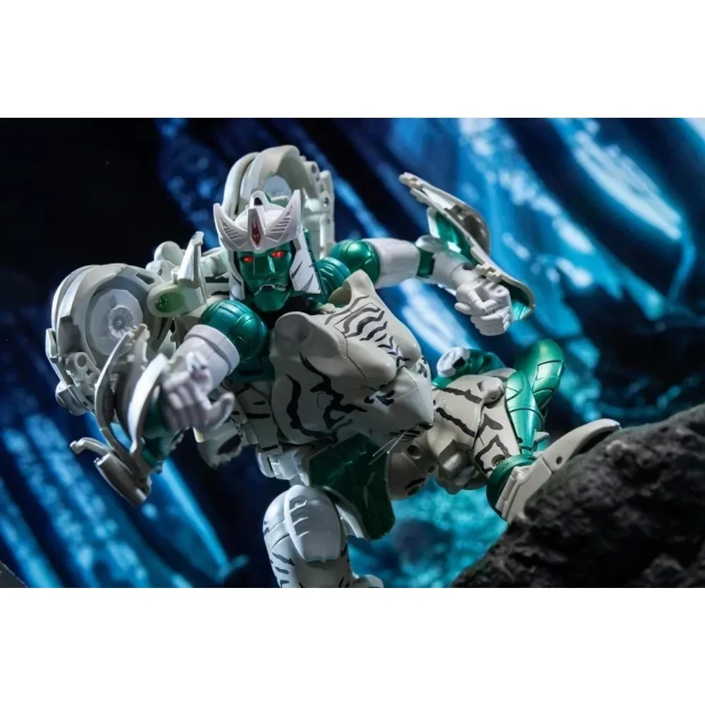 In Voorraad Vervorming speelgoed KO versie BW10 BW-10 Beastman MP50 White Tiger Warrior Transformatie Action Figure Model