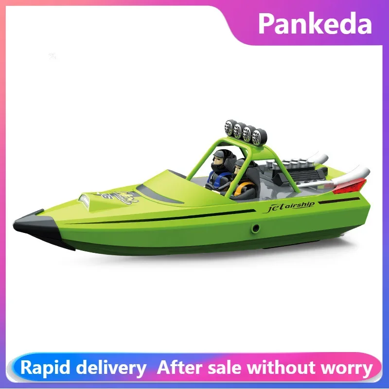 

TY725 RC RTR Boat Lights Self Righting Jet Ship Toy 2.4G Radio control Racing Boat Swimming pool Outdoor Model Toy for Gift