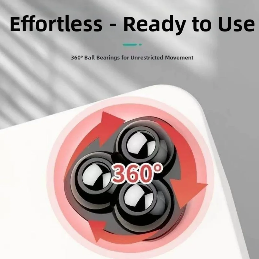 Self adhesive casters, 360 ° rotating small appliance sliders for kitchen appliances, suitable for small furniture casters