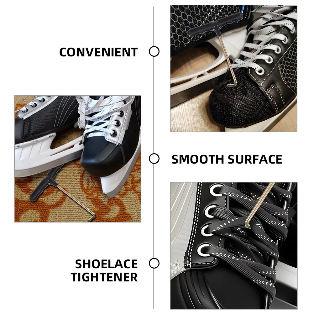 

5Pcs Shoelace Tightener Ergonomic Handle Portable T-Shaped Shoelace Pullers Durable Shoe Lace Tightening Tool Shoe Lace Pullers