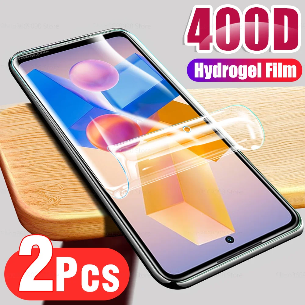 2PCS Full Cover Hydrogel Film For Infinix Hot 40i 4G Protective Soft Film Infinix Hot 40 i i40 Hot40i 6.56inch Screen Protectors