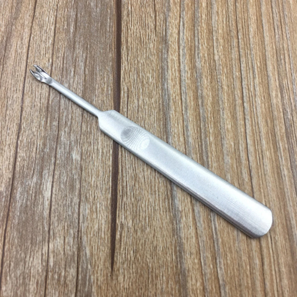 

3 Pcs Stainless Steel Trench Excavator Craft Tool for Carving Skiving Tools U V Shaped Stitching Groover Edge Burnishing