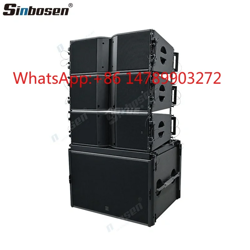 8 Inch Line Array + 18 Inch Passive Subwoofer, Powerful Stage Audio System