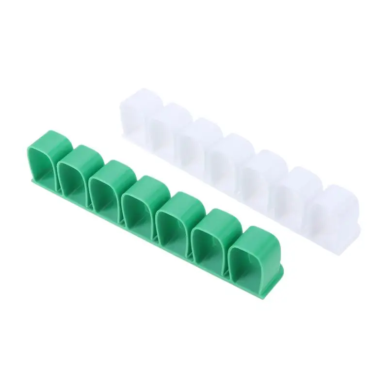 Heavy Duty Wall Mounted Tool Organizer Rack 7 Slots Space Saving for Garage Organization Home Storage